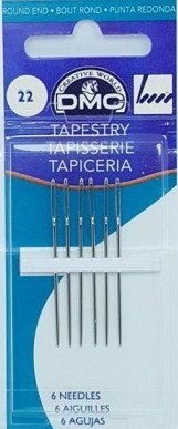 Иглы гобеленовые №22 DMC Tapestry 1767/6 от магазина Маленькая-иголка